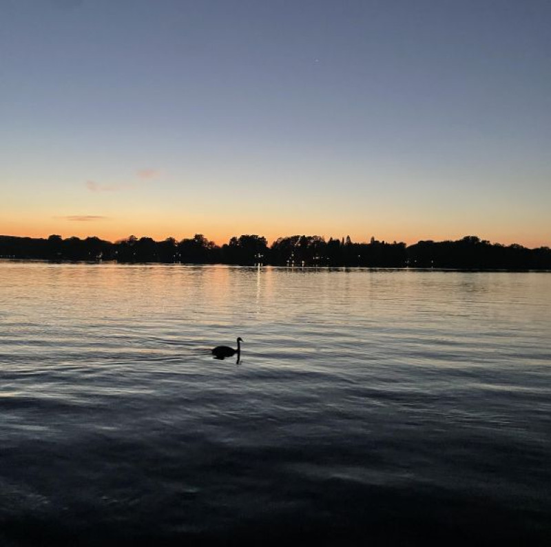 Sonnenuntergang an der Unterhavel