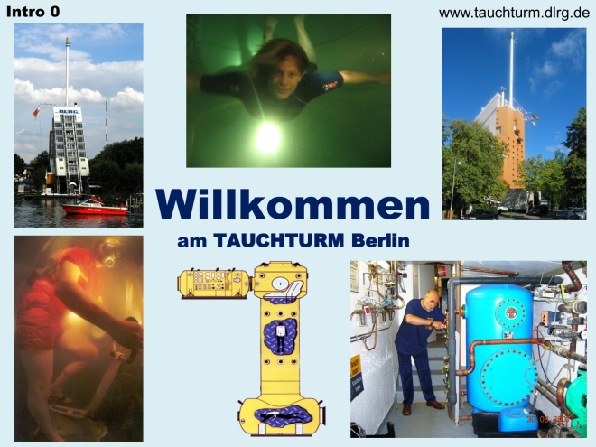 Unterweisung für die Tauchturmnutzung