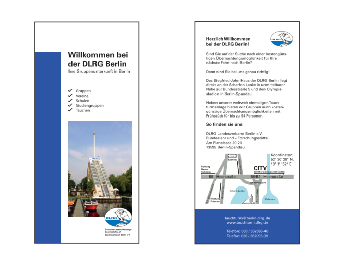 Hausflyer der BLFS