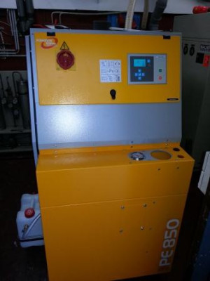 Großer Kompressor mit 850 l Luftleistung

